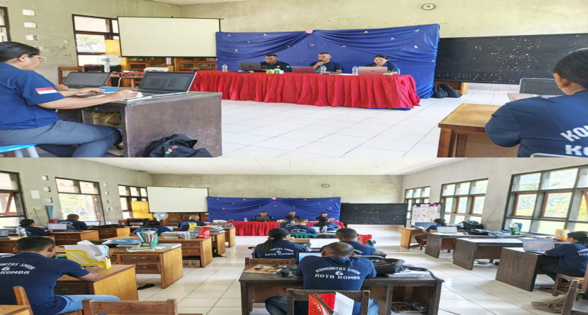 SMAN 6 Kota Komba Perkuat Pembelajaran Mendalam Bersama Bapak Daniel Ando, Pengawas Kabupaten,