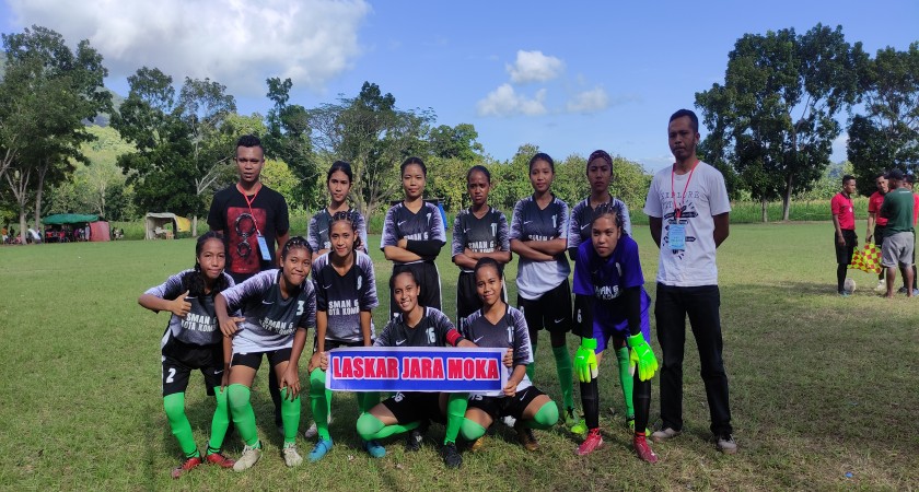 Inilah 4 Besar Tim Putra  Pertandingan Sepak Bola SMA dan SMK Kabupaten Manggarai Timur